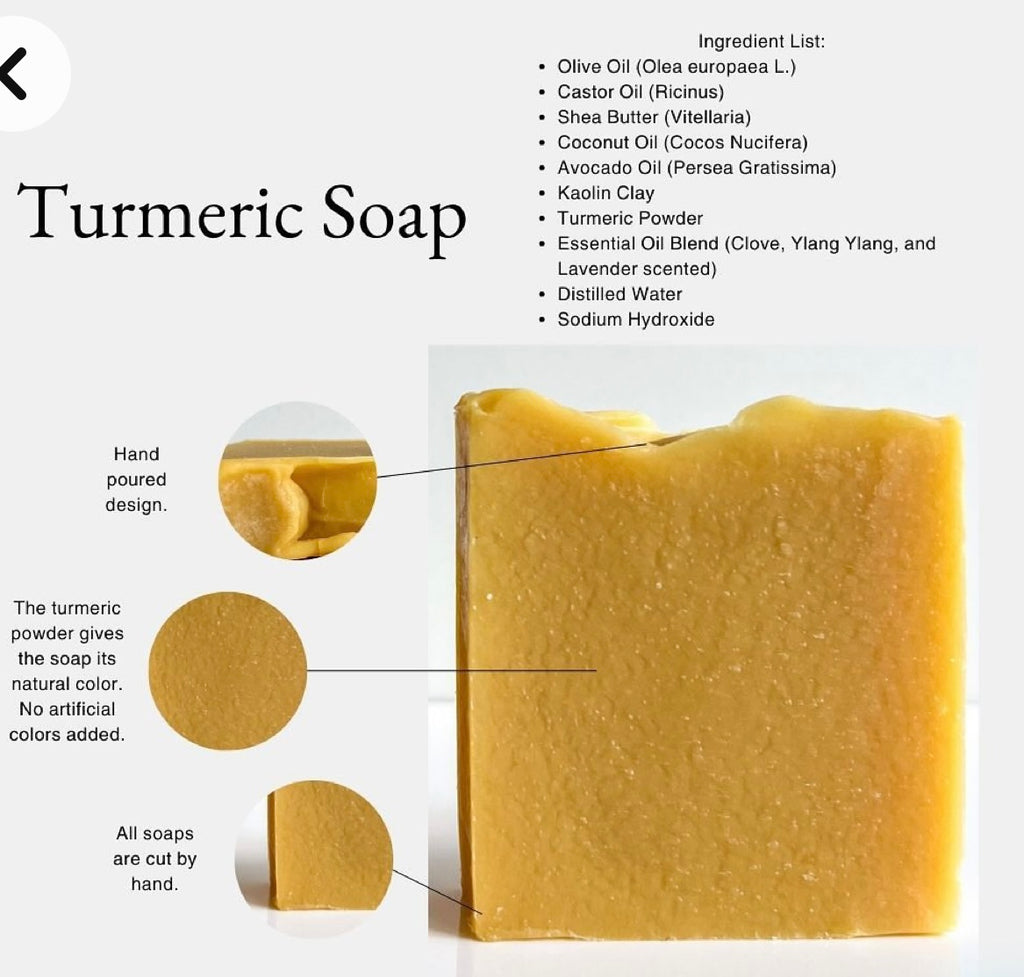 Handmade Turmeric Soap