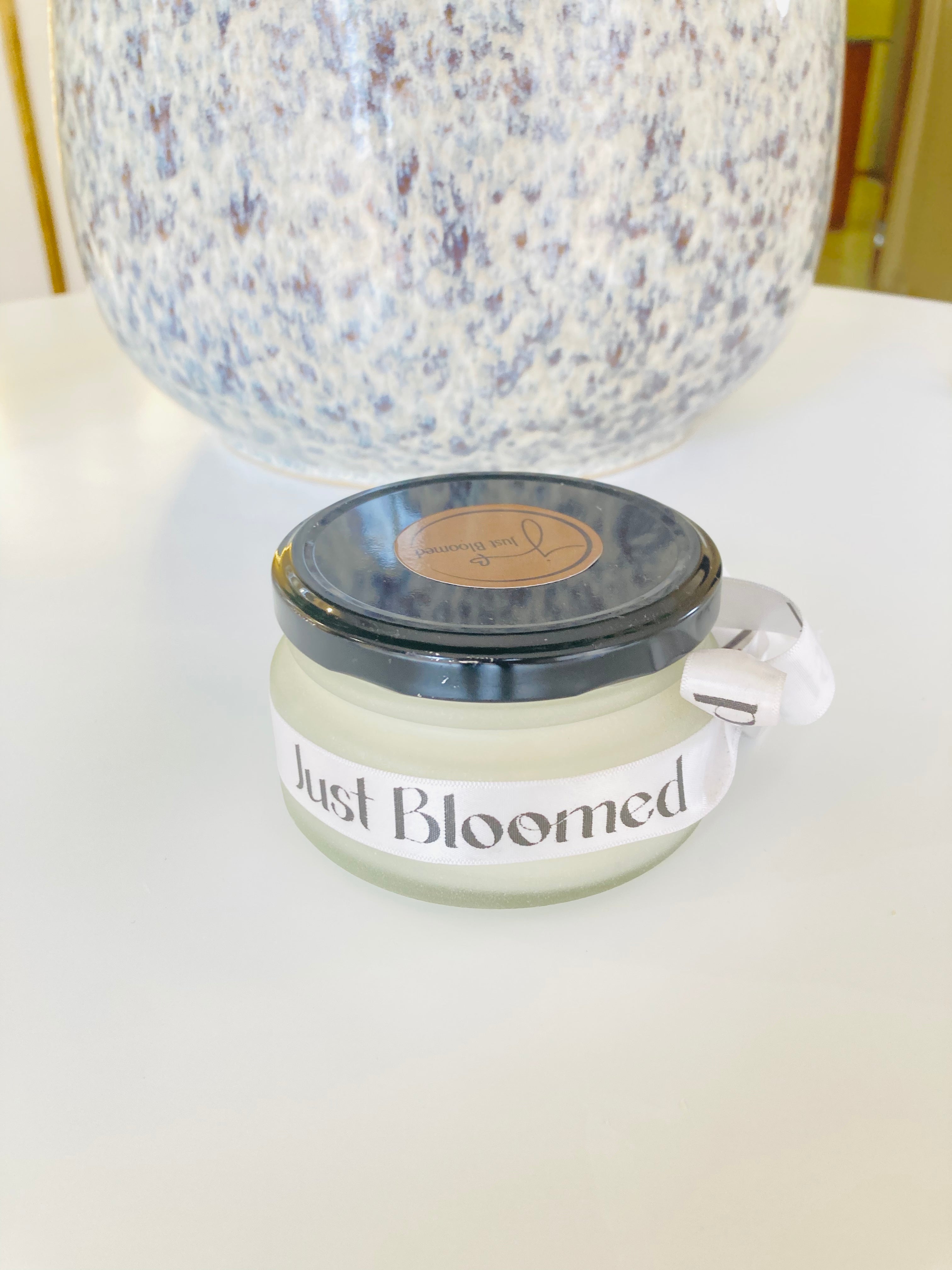 Rose Geranium Scented Soy Candle